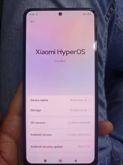 8 GB 256GB brand new phone . no open repair