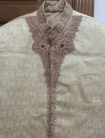 Men beanded sherwani available with pagri
