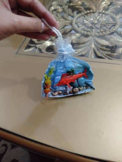 hanging aquarium decoration