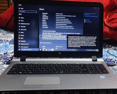 HP Core i3 6th generation Pro Book All Ok