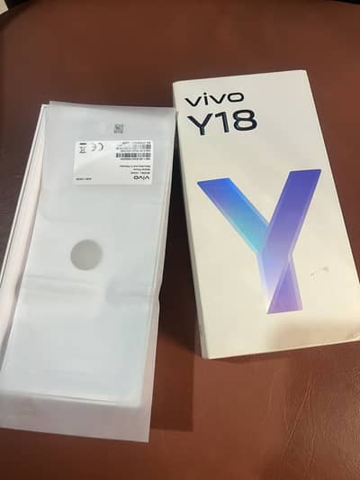 Vivo Y18 with box 128 Gb Dual Sim PTA Approved
