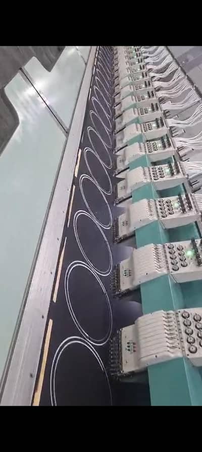 N Model, Embroidery, Tajima – 20 Head, 9 Needle - Overlap