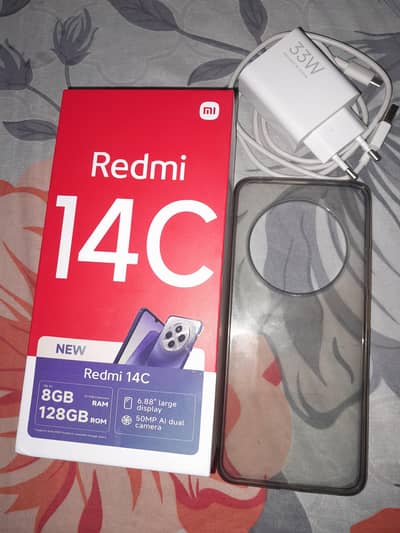 Redmi 14C 09 month ki warranty main hai 100% Ok Pcs hai