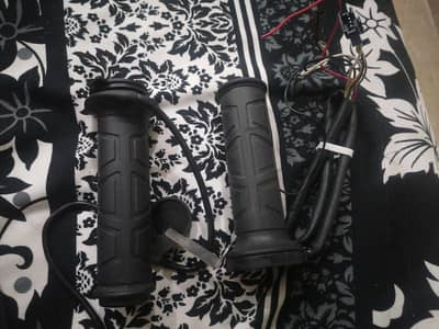 HANDLE HEATED GRIPS FOR MOTOBIKE (CAPACITY 12V DC)