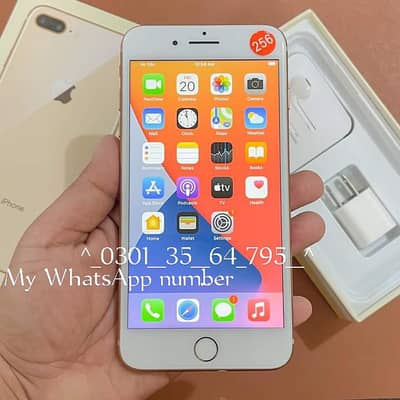 IPhone 8plusi 256GB PTA Approved My WhatsApp 0301.35. 64.795for sale