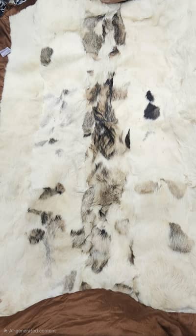 Majestic yalk skin rug