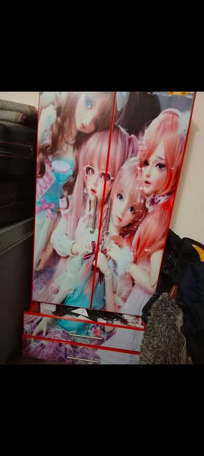 Barbie wardrobe like new condition