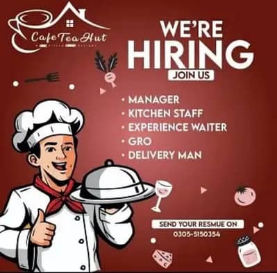 Order taker Job female staff restaurant