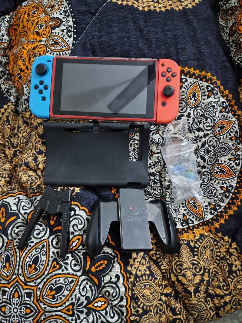 Nintendo switch V2 Jailbreak 256gb very good condition - Gaming ...