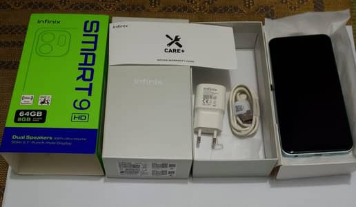 Infinix Smart 9 HD + TR-Ultra 2 اسمارٹ واچ (Combo Offer)