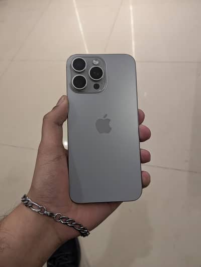 15 Pro Max Non-PTA Jv 256gb White Titanium