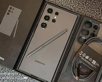 Sumsung s24 ultra 12 512gb PTA approved complete box