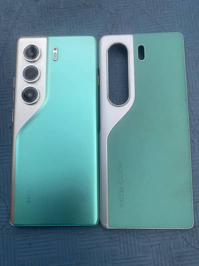 Tecno camon 40 pro with box and accessories