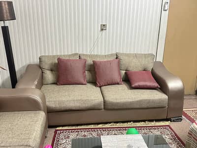 8 seat sofa set slightly used for sale