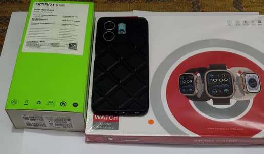 Infinix Smart 9 HD + TR-Ultra 2 اسمارٹ واچ (Combo Offer)