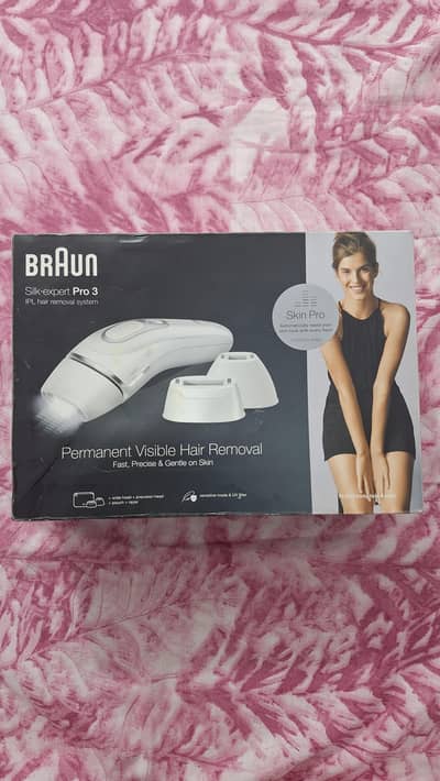 Braun Silk Expert Pro 3 IPL Laser Hair Removal  System PL3233