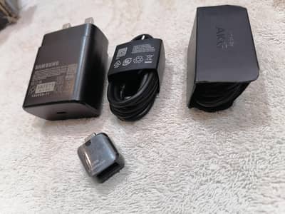 SAMSUNG 100% orignal super fast 2.0 charger with 5amp cable