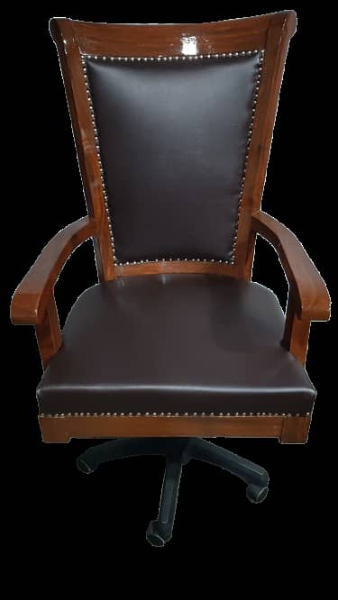 Executive Wooden Chair, Executive Chair Wooden type, High Back