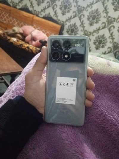 poco x6pro 5g 10/10  (8+256) trending Grey colour