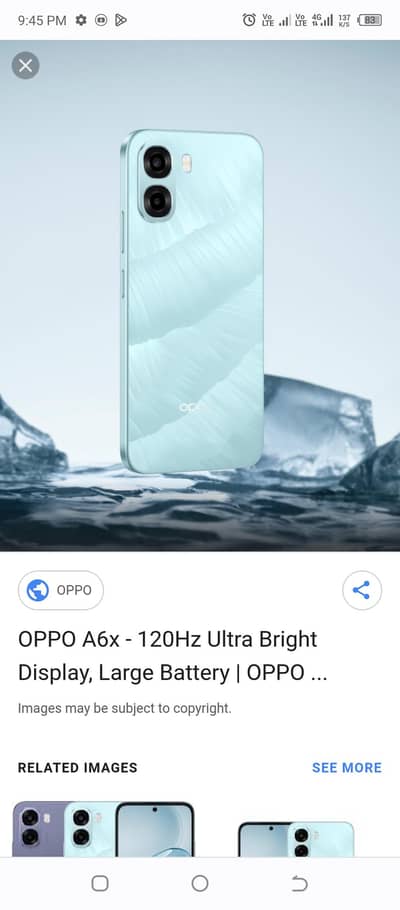 oppo A6x  pinpack