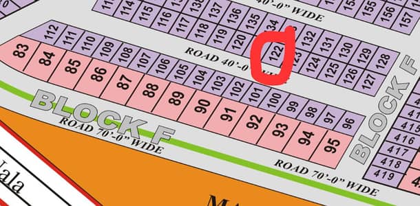 5 Marla Plot For Sale In Citi Housing Sargodha Road Faisalabad.