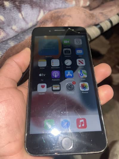 iPhone 7plus official PTA approved 128GB BTH 100 on