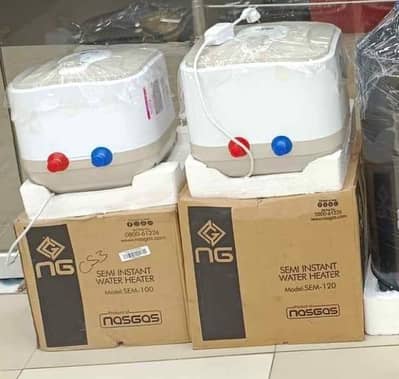 Nas Gas 10 Liter Semi Instant Electric Geyser SEM-101 1500 Watts