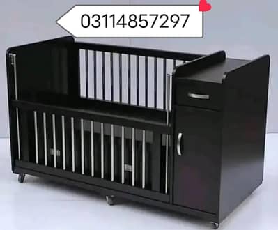 Baby cot | baby bed | wooden cot | kids bed | kids crib coat | 2 BY 5