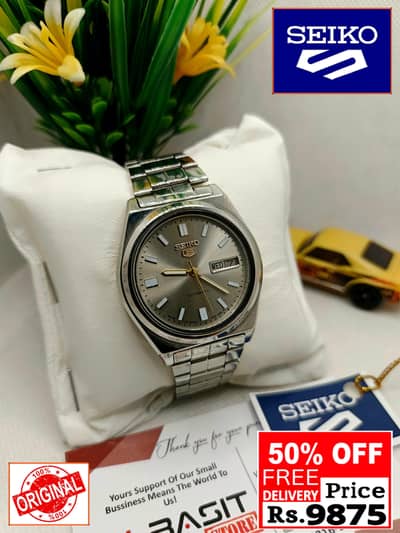 Seiko 5 Citizen Orient Automatic Pre-Owned watch Japan 03161737353