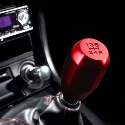 Aluminum Red Gear knob New