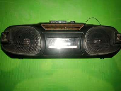 Panasonic cassette player and radio