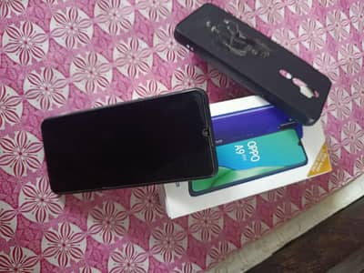 Oppo A9 2020 With Box and Original Company Charger