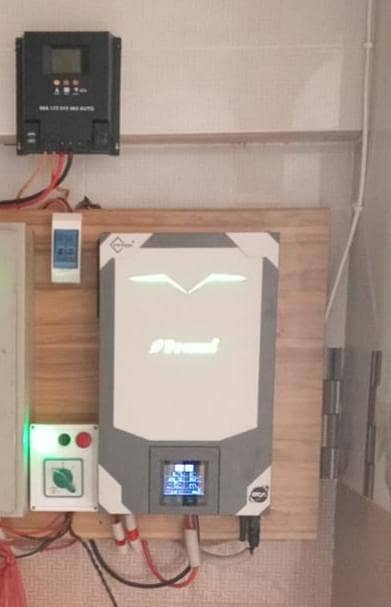 4KV inverter with 4 batteries ( 1800V) Controller