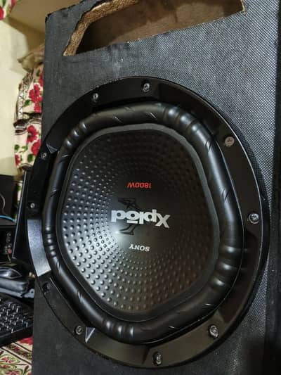 sony xplod 1800wtt original woofer 10.10