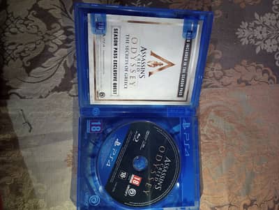 Ps4 assassin's Creed Odyssey and far cry 4 in prestien condition