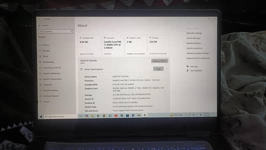Intel(R) Core(TM) i7-6500U CPU (Touch Screen)