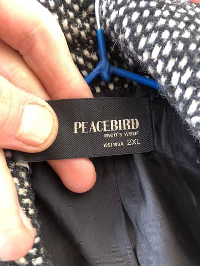 Peacbird log coat