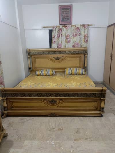 furniture set, bed , cupboards , side tables