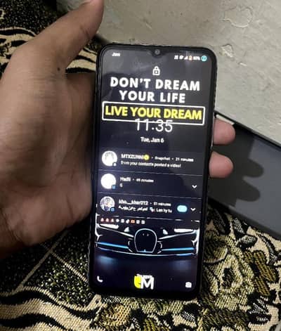 vivo y20 all ok ha just panel change