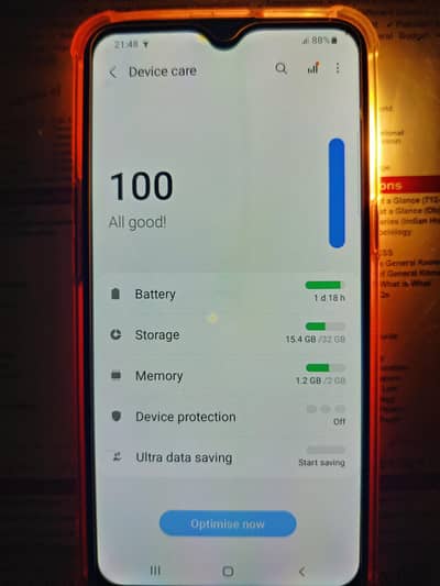 Samsung A10S, 9/10 condition