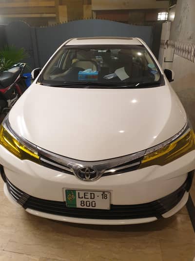 Toyota  Grande Altis 1.8 grande cvt bumper to bumper genuine  new tyre