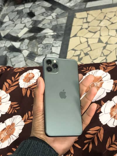 Iphone 11 Pro Max 1 Physical Sim/1 e sim PTA approved . .