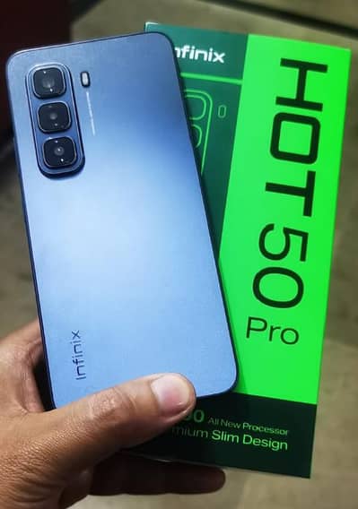 Hot 50 pro complete box 8+8/128