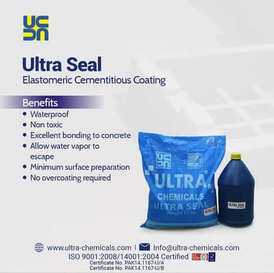 Ultra Seal Cementious Coating