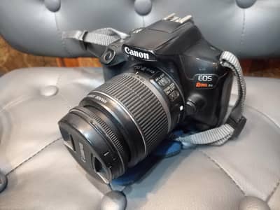 (URGENT) Canon 1300D with two lenses & two batteries, bag & charger