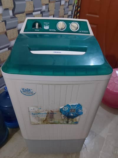 haier washing machine