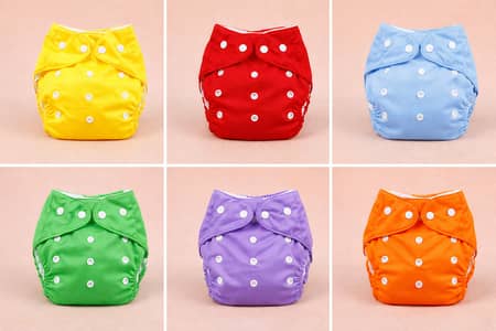 Imported Baby Washable Flexible Free Sizing Diapers Adjustable Pamper