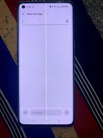 ONEPLUS 8 SCREEN 2 LINES