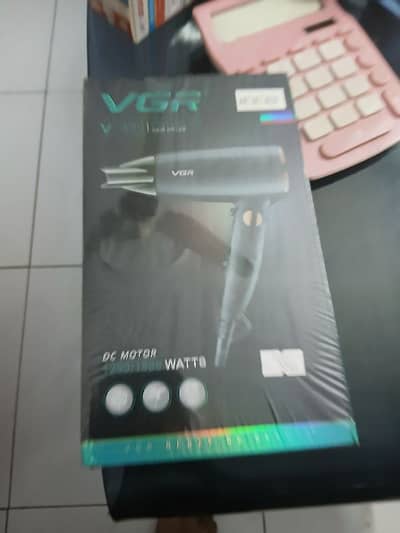vgr v_439 professional hair dryer dc motor