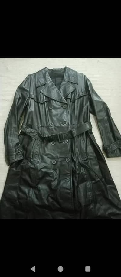 pure leather jacket or long coat